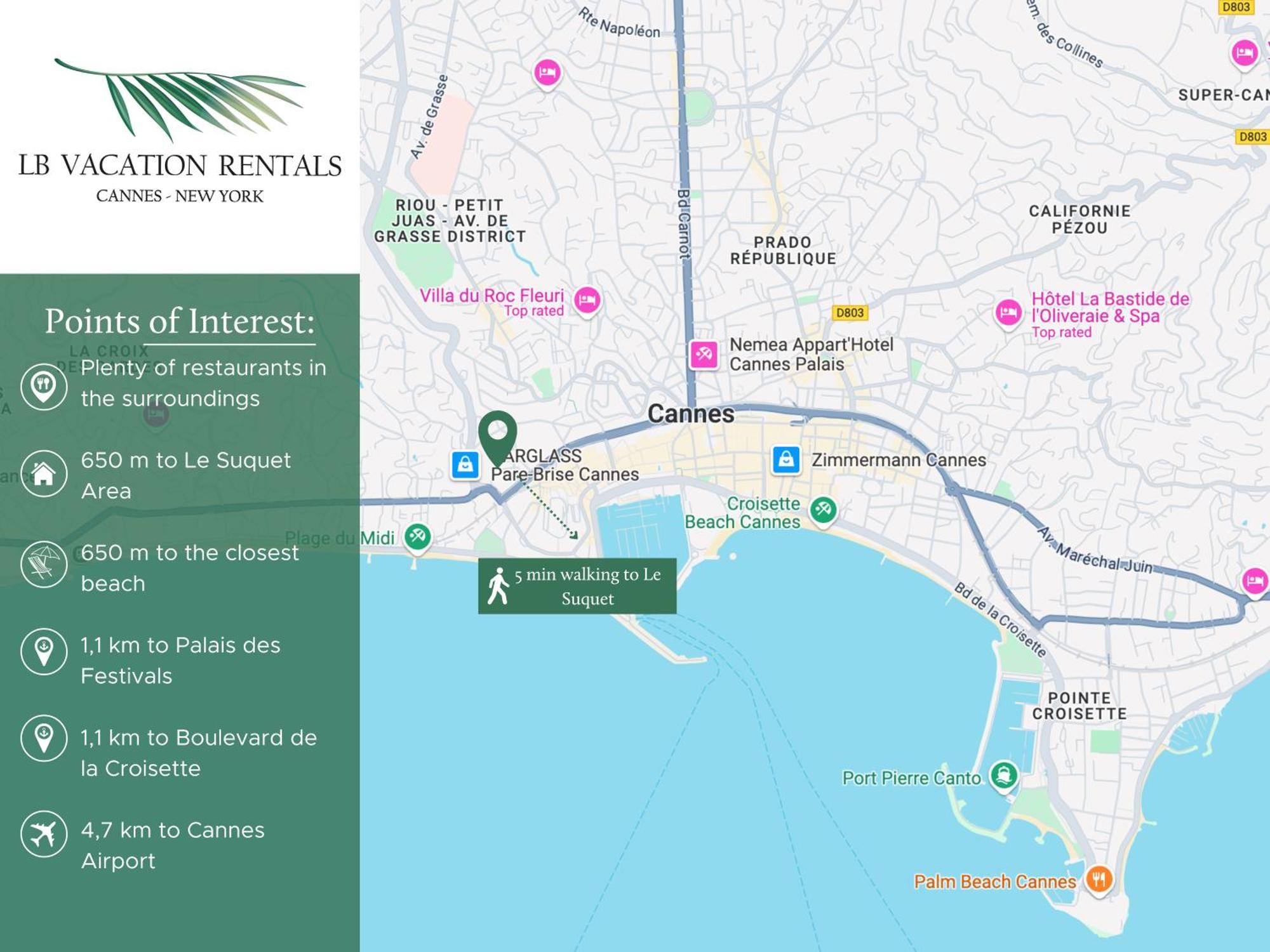 Lb Vacation Rentals I Cute Affordable 1-Br Minutes From Cannes Center Exterior photo